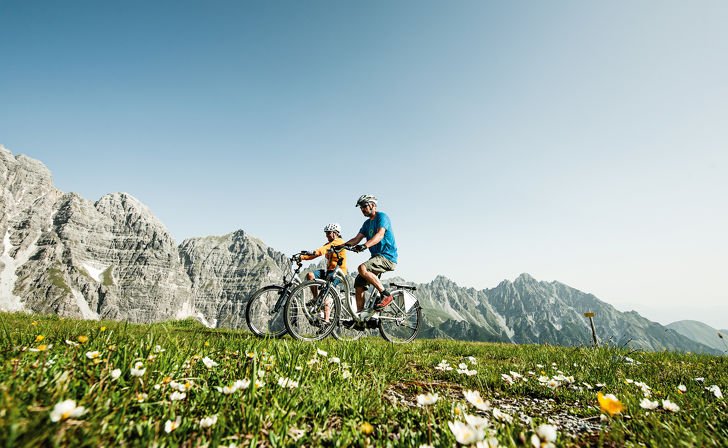 Mountain-bike nella Valle dello Stubai per vacanze all'insegna dell'attività fisica