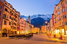 Innsbruck, la capitale del Tirolo